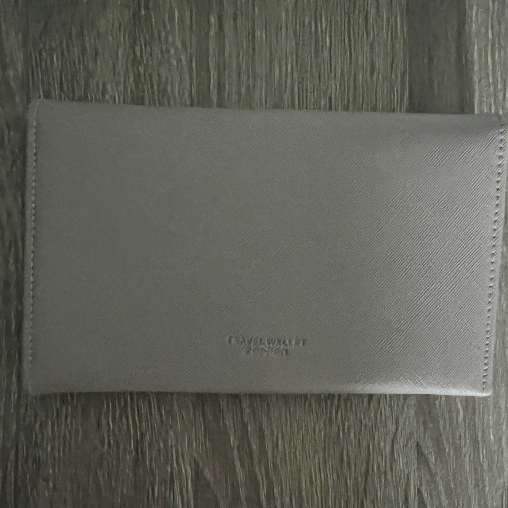 Gray Travel Wallet